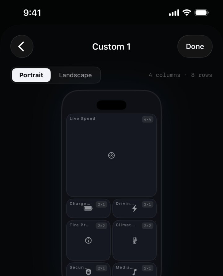 Arrange the dashboard your way: drag widgets to build a custom layout